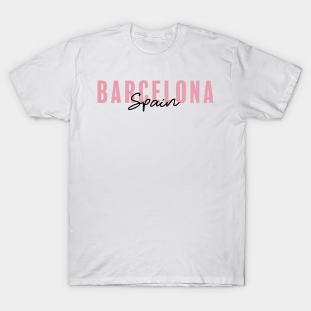 Barcelona, Spain T-Shirt by aterkaderk